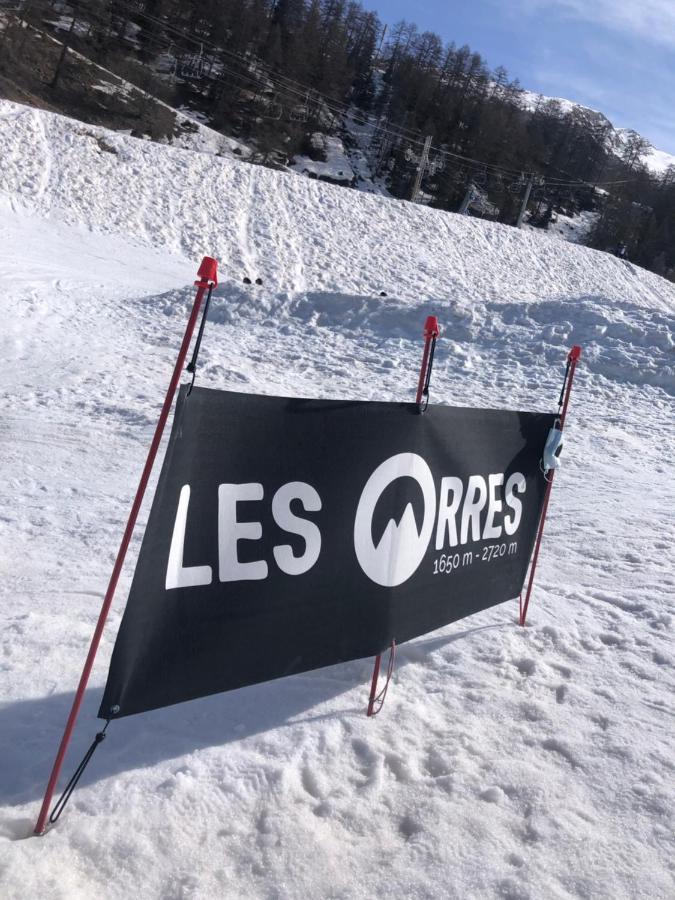 Appartamento Front Neige 1800, Cosy 4-6P, Parking Couvert Les Orres Esterno foto